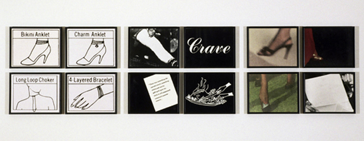 Model Pleasure, III. 1983. 12 photographs; 9 b+w; 3 color.