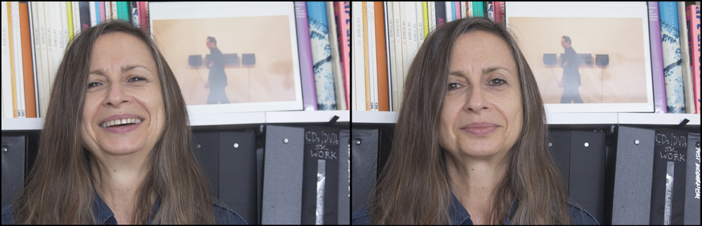 Silvia Kolbowski photographed at her studio © 2014 by Chrysanne Stathacos