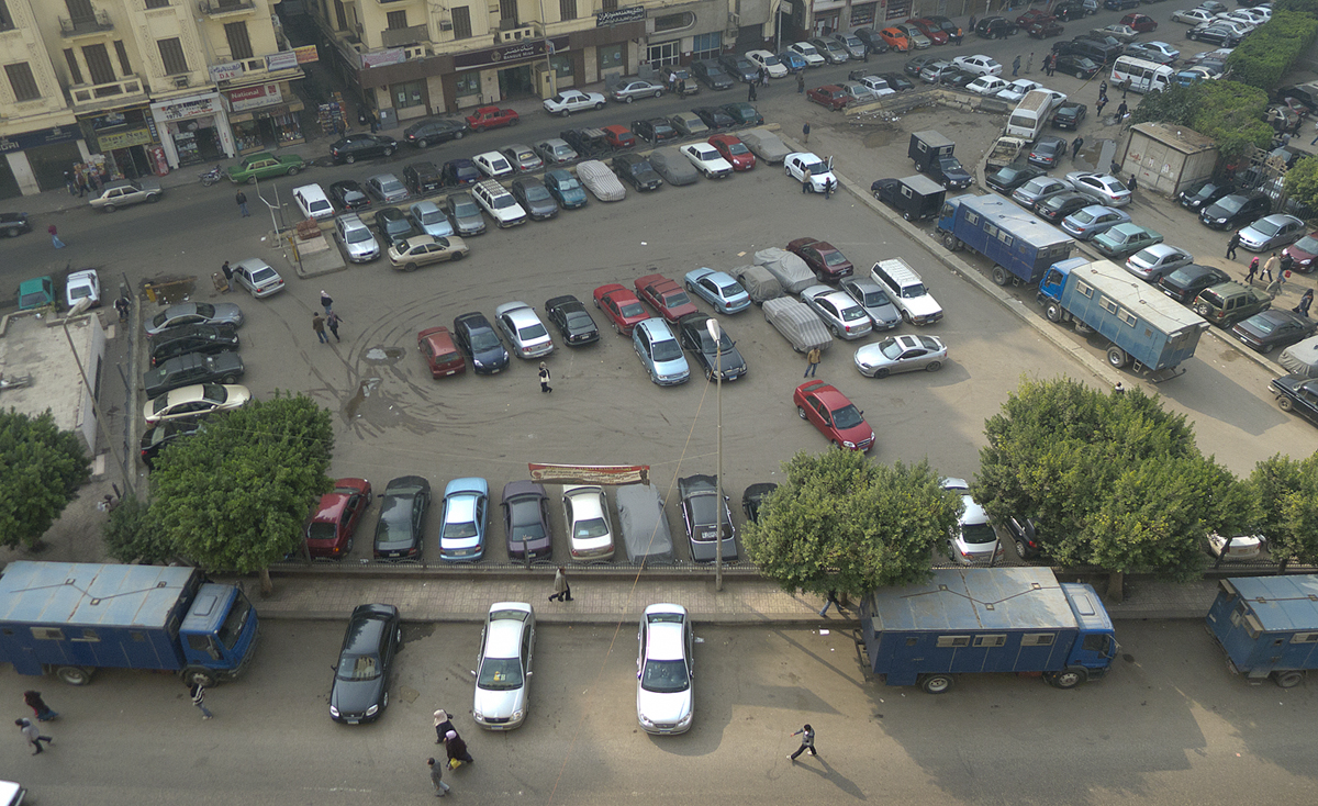 from the series: Traffic—Parking Lot, 2012