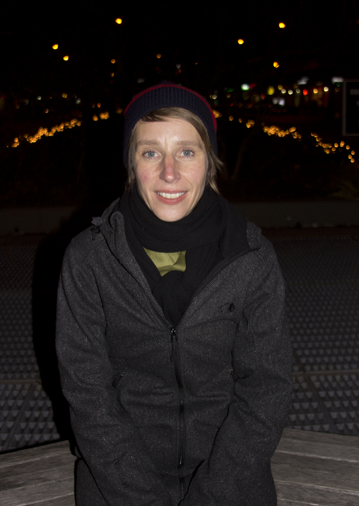 Bettina Lockemann on the Upper West Side, New York City © 2015 by Chrysanne Stathacos