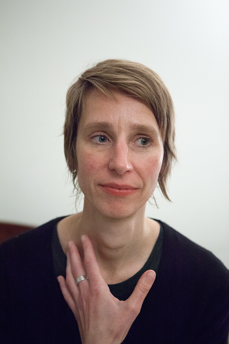 Bettina Lockemann in New York City in February 2015 © 2015 by Susan Silas